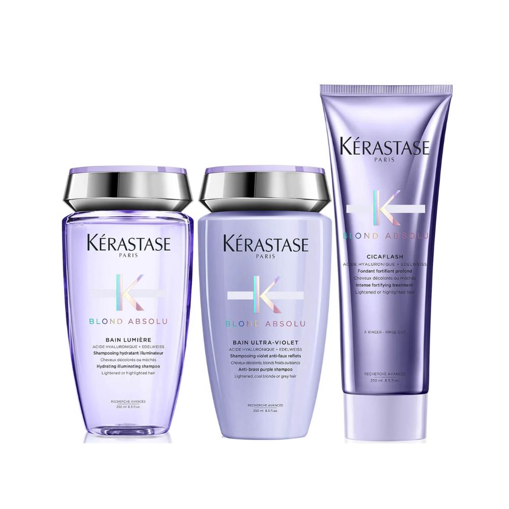 KΓ©rastase Blond Absolu Shine, Strength and Neutralising Trio