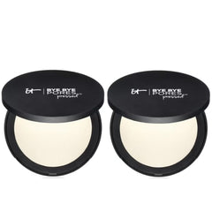 بودرة مضغوطة شفافة مزدوجة من IT COSMETICS Bye Bye Pores - شفافة