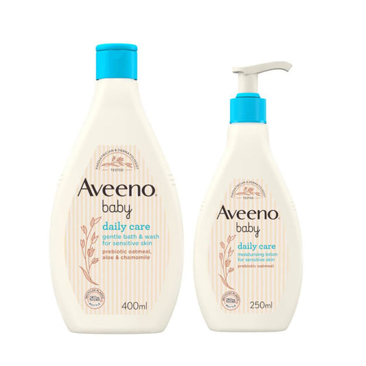 Aveeno Baby Best Sellers Duo Bundle