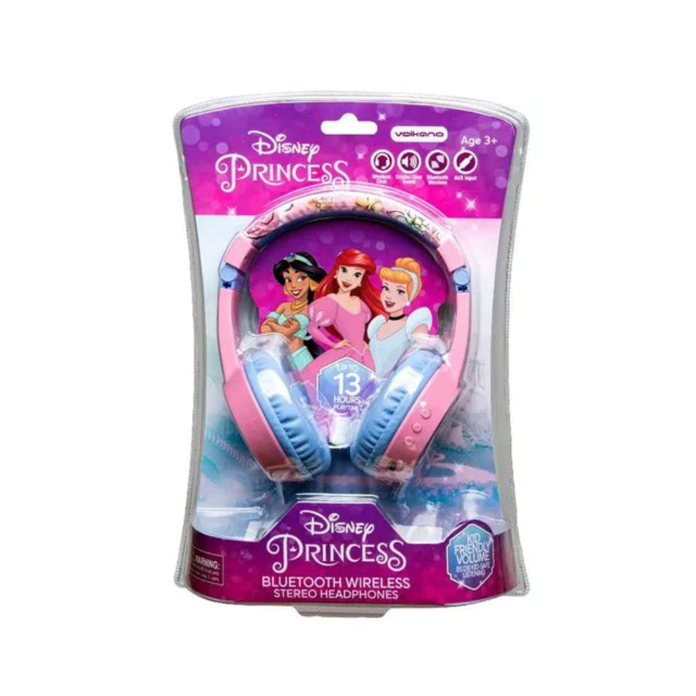 Volkano Disney Princess Padded Bluetooth Headphone