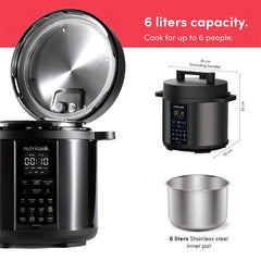 Nutricook Smart Pot 2 6Liter - Black