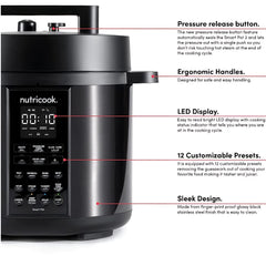 Nutricook Smart Pot 2 6Liter - Black