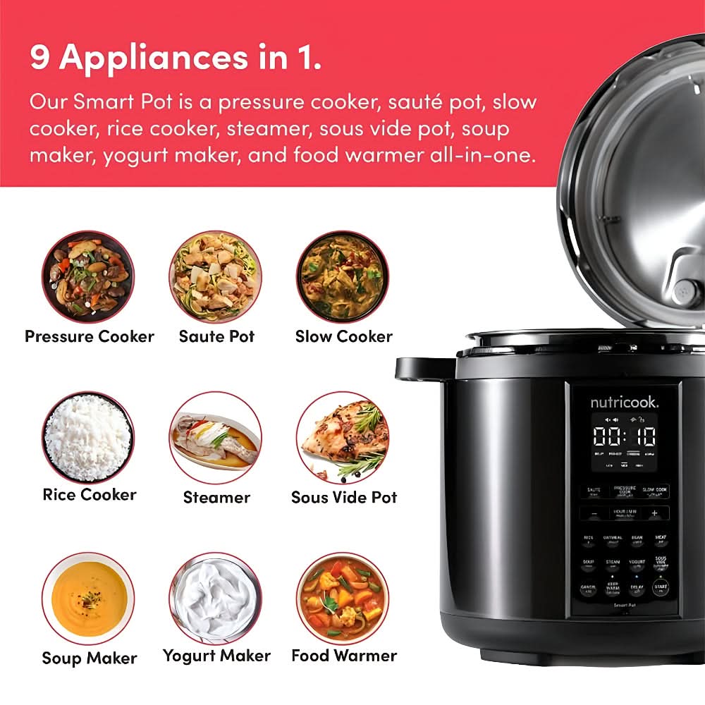 Nutricook Smart Pot 2 6Liter - Black