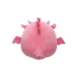 SQUISH Mallows Aegi Dragon With Sakura Flower Belly Plush Toy Pink 12 Inch