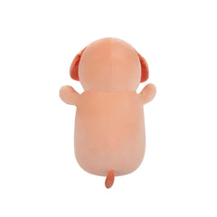 SQUISH Mallows Drella Dog Hugmee Plush Toy Peach 14 Inch