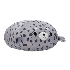 SQUISH Mallows Stackables Odile Spotted Seal Plush Toy Grey 12 Inch