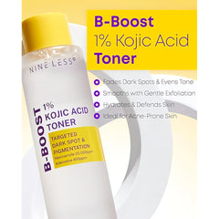 NINELESS - B-Boost 1% Kojic Acid Toner 200ml
