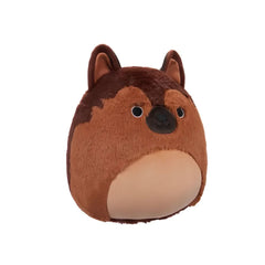 SQUISH Mallows Mario German Shepard Fuzzamallows Plush Toy Brown 12 Inch