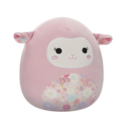 SQUISH Mallows Lala Lamb Medium Plush Toy Pink 12 Inch