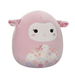 SQUISH Mallows Lala Lamb Medium Plush Toy Pink 12 Inch