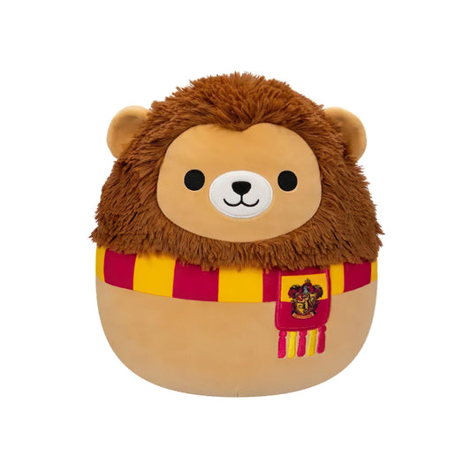 SQUISH Mallows Gryffindor Lion Plush Toy Brown 16 Inch