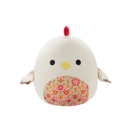 SQUISH Mallows Todd Rooster Plush Toy Beige 12 Inch