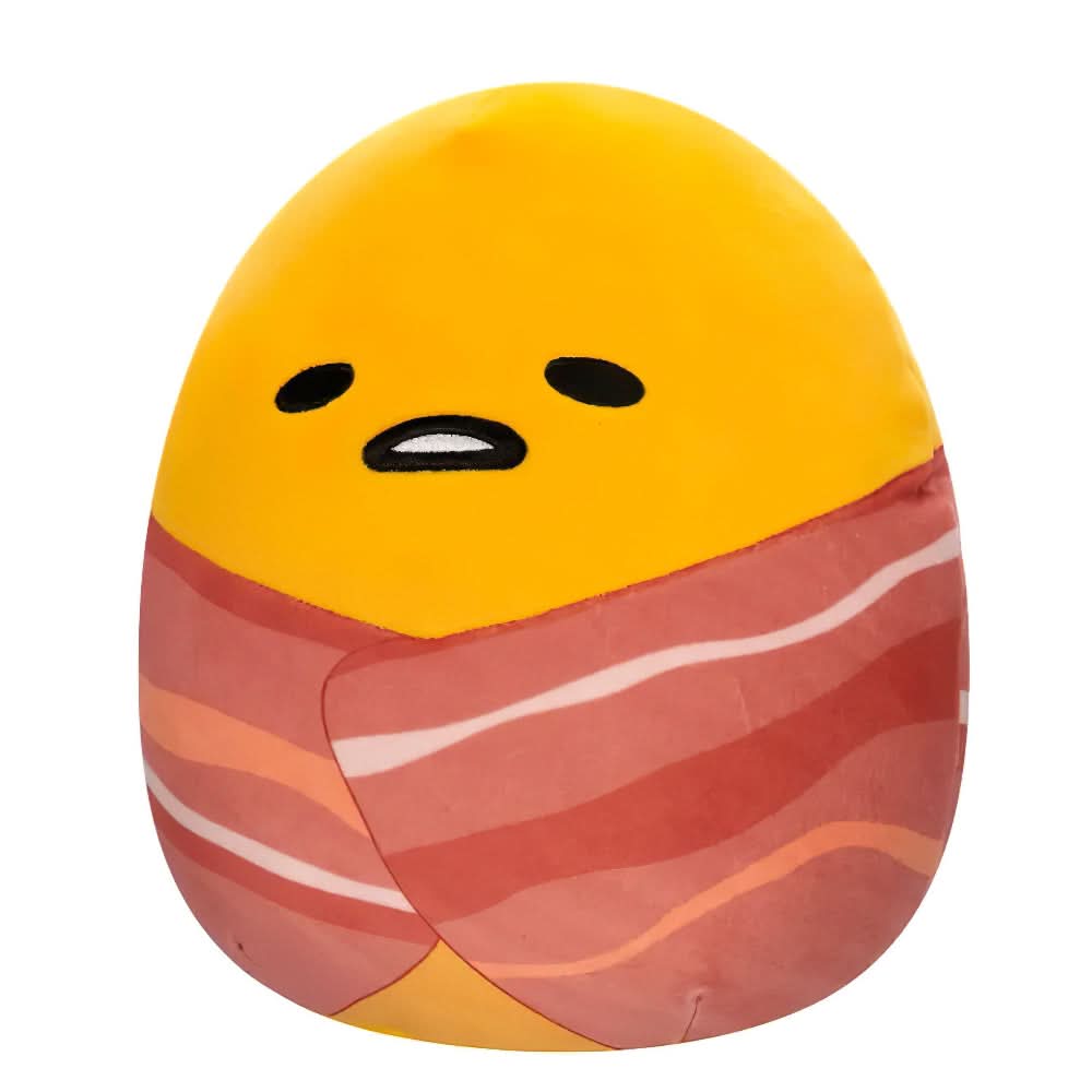SQUISH Mallows Sanrio Gudetama Wrapped in Bacon Speciality Asst Little Plush 8 Inch