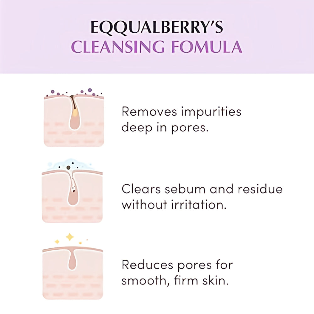 EQQUALBERRY - Purple Rice Pore Purifying Pack Cleanser