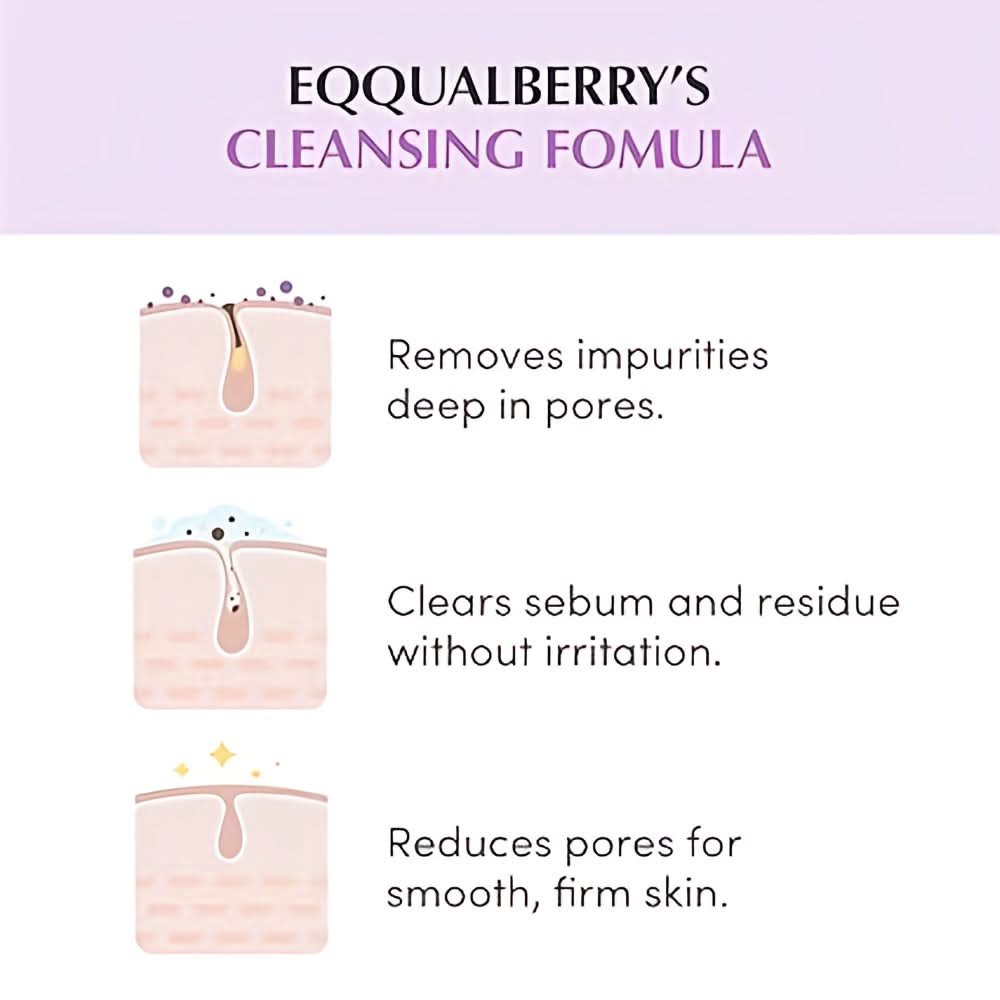EQQUALBERRY - Purple Rice Pore Purifying Pack Cleanser