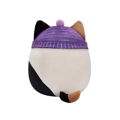 SQUISH Mallows Large Plush Cam Calico Cat With Beanie 16 Inch