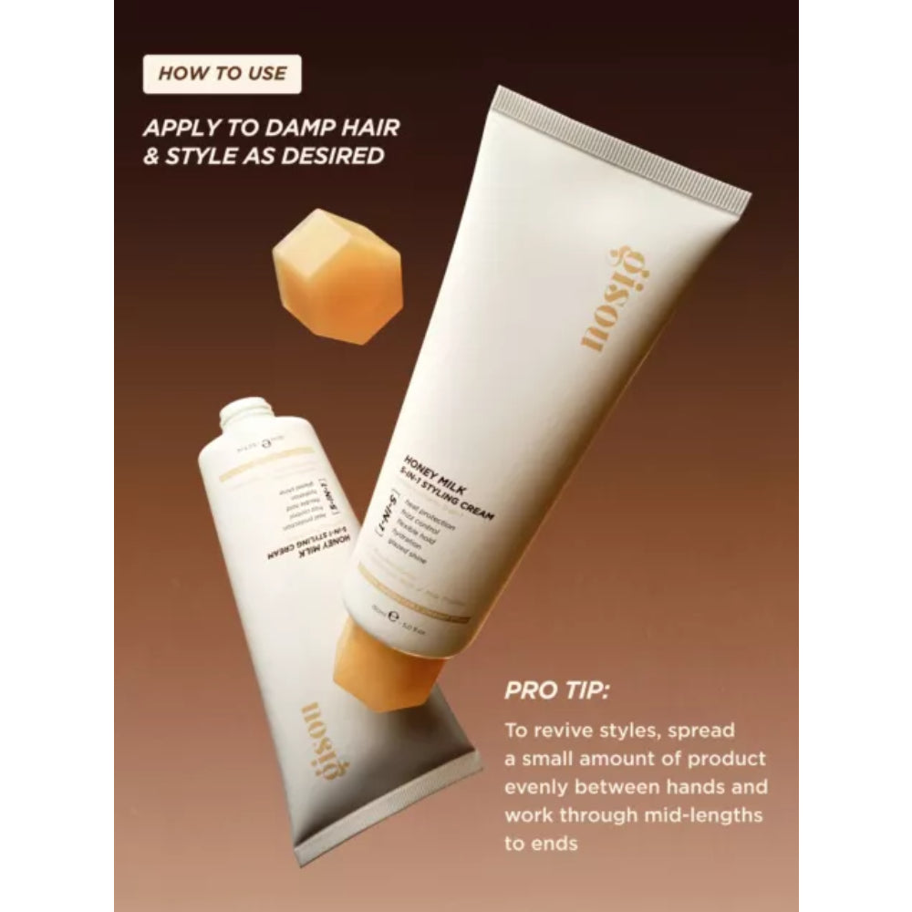 GISOU Honey Milk 5-in-1 Styling Cream 150ml