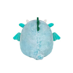 SQUISH Mallows Fuzzamallows Lorelai Dragon Plush Toy Teal 12 Inch