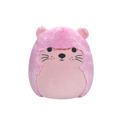SQUISH Mallows Fuzzamallows Otter Plush Toy Pink 12 Inch