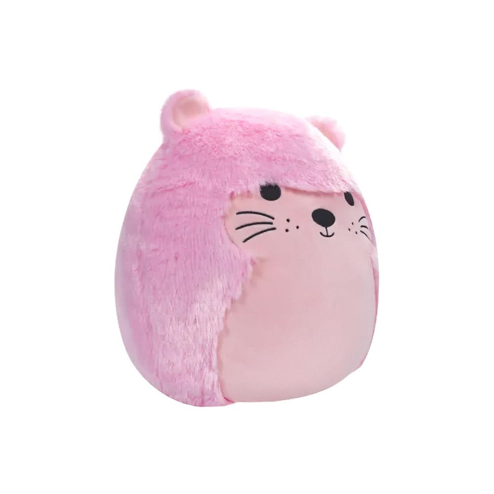 SQUISH Mallows Fuzzamallows Otter Plush Toy Pink 12 Inch