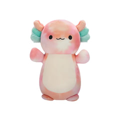 SQUISH Mallows Tie Dye Axolotl Hugmee Plush Toy 14 Inch