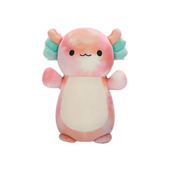 SQUISH Mallows Tie Dye Axolotl Hugmee Plush Toy 14 Inch