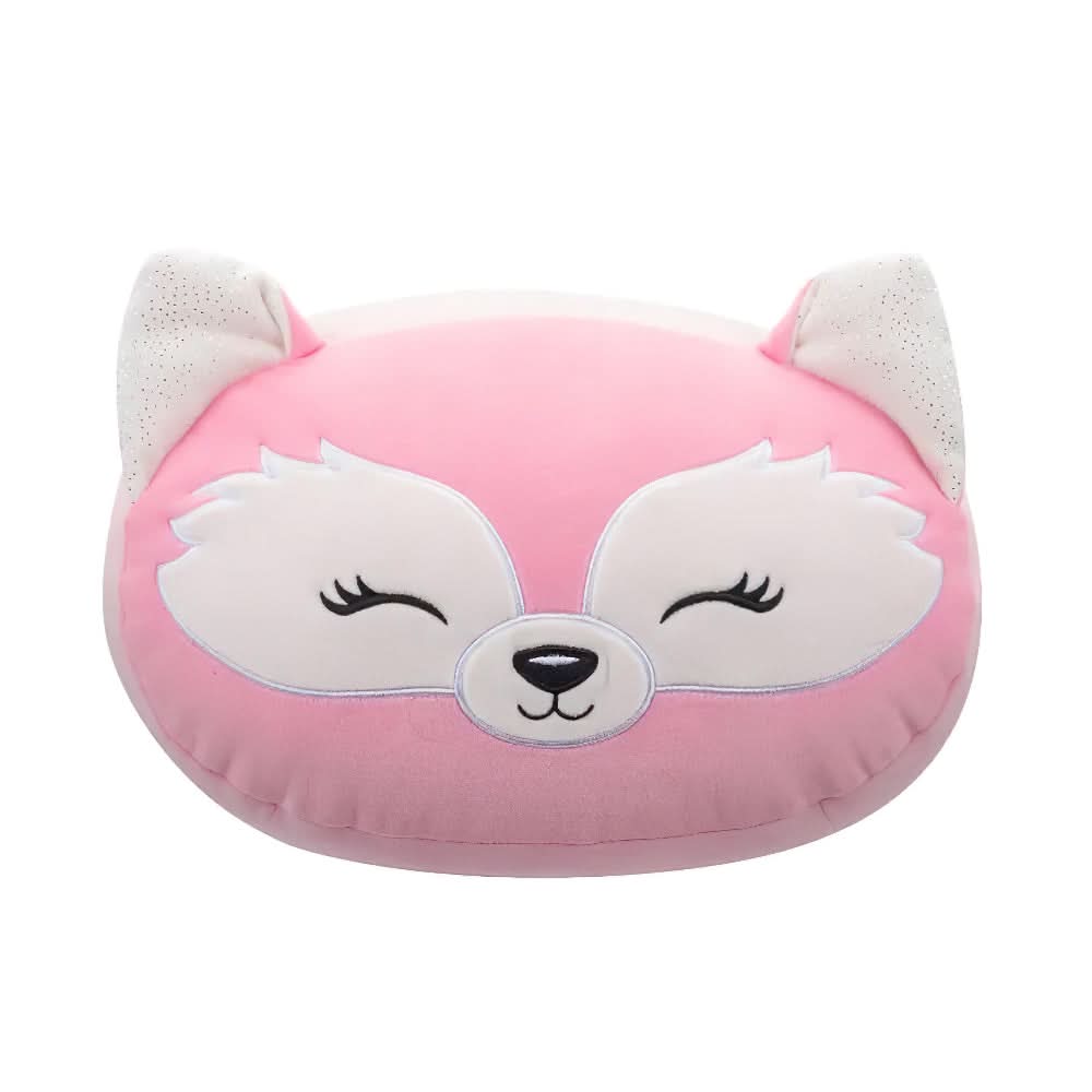 SQUISH Mallows Stackables Rhiannon Fox Plush Toy Pink 12 Inch