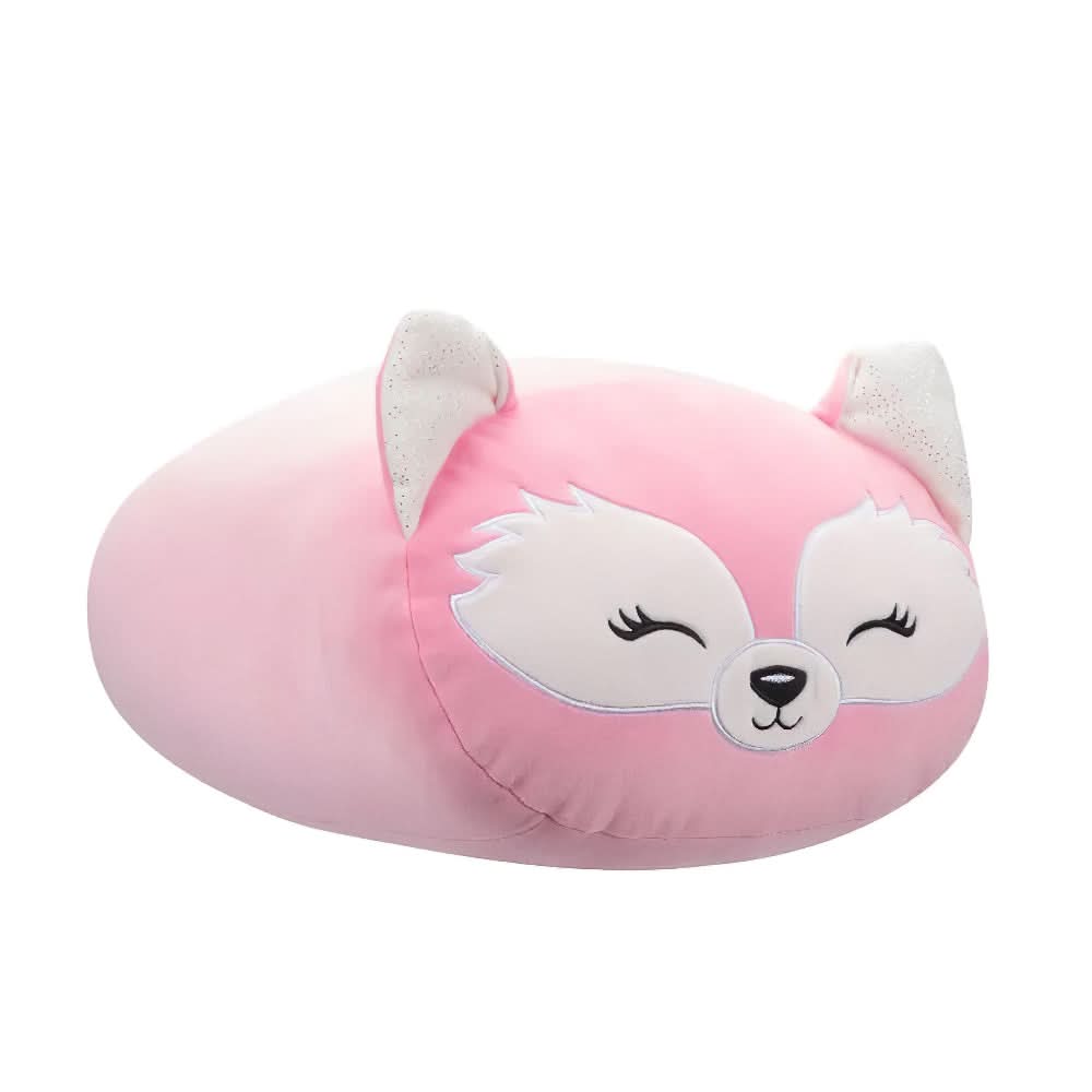 SQUISH Mallows Stackables Rhiannon Fox Plush Toy Pink 12 Inch