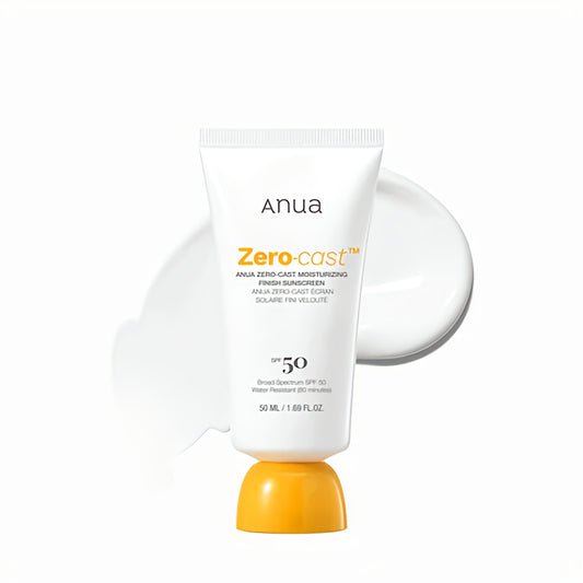 Anua - Zero-Cast Moisturizing Finish Sunscreen