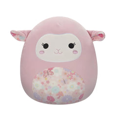 SQUISH Mallows Lala Lamb Medium Plush Toy Pink 12 Inch
