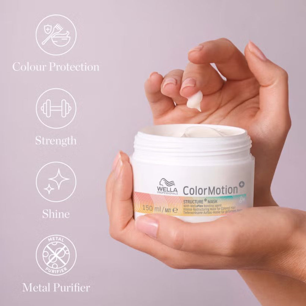 Wella Professionals Care Color Motion+ Structure+ Mask with WellaPlex Bonding Agent 150ml