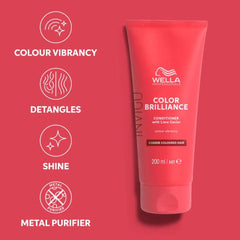 Wella Professionals Invigo Color Brilliance Vibrant Color Conditioner for Coarse Hair 200ml