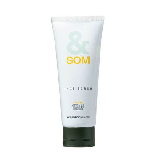 Andsom Skin Active Charcoal Face Scrub 100ml