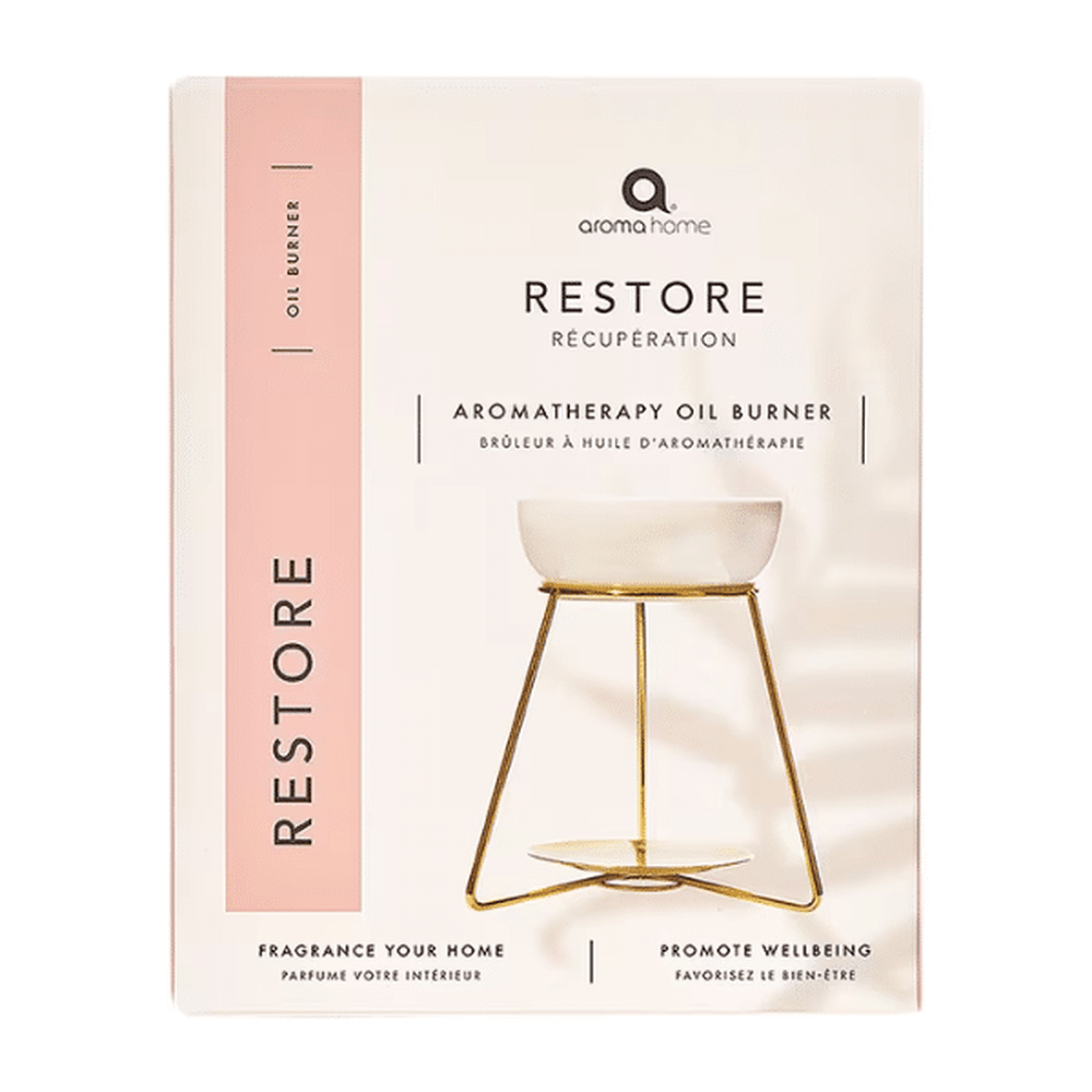 Aroma Home Restore Aromatherapy Oil & Wax Melt Burner