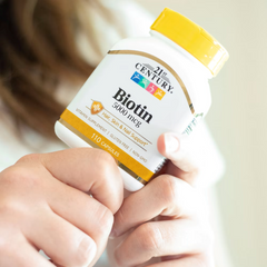 القرن الحادي والعشرون، بيوتين، 5000 ميكروغرام، 110 كبسولات