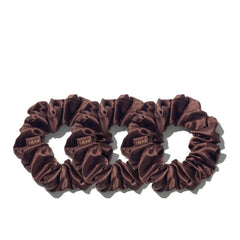 SILKE London Hair Scrunchies - Brown