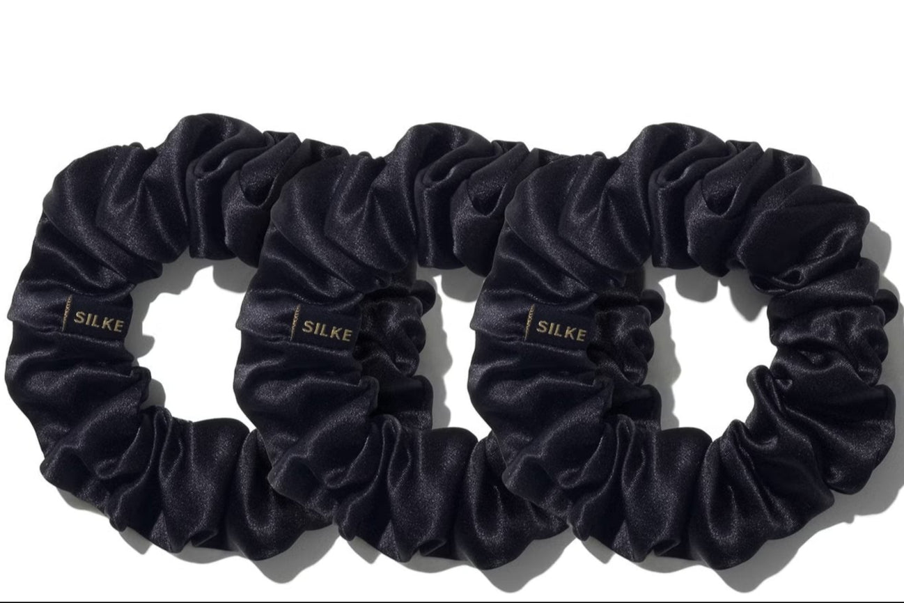 SILKE London Hair Scrunchies - Black