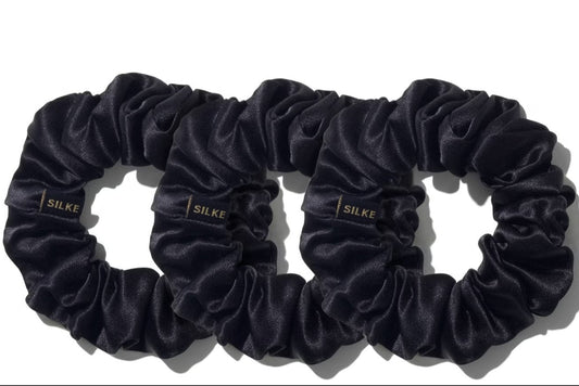 ربطات شعر سيلك لندن - أسود