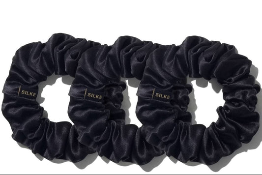 SILKE London Hair Scrunchies - Black