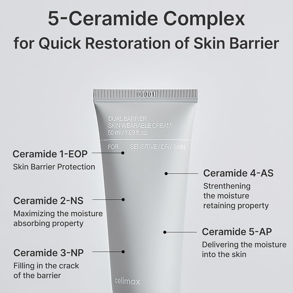 Celimax Dual Barrier Skin Wearable Cream 50ml