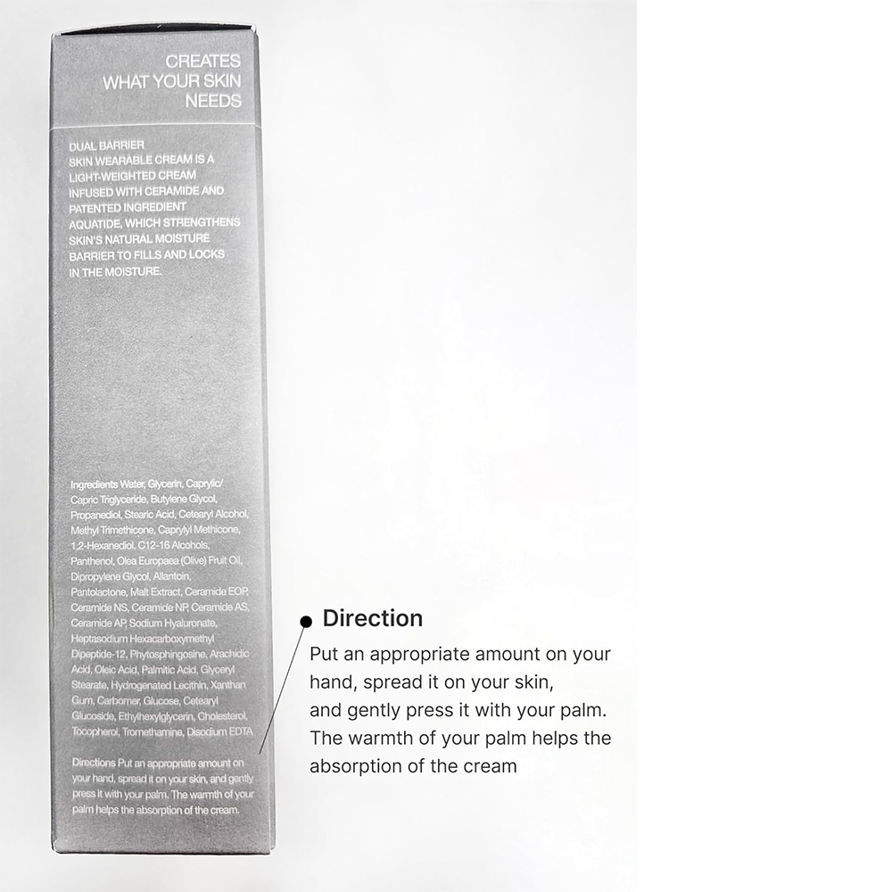 Celimax Dual Barrier Skin Wearable Cream 50ml