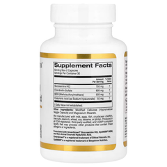California Gold Nutrition, Glucosamine, Chondroitin, MSM plus Hyaluronic Acid, Veggie Capsules
