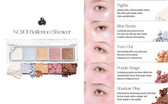 UNLEASHIA - Mood Shower Face Palette Highlighter Version - 2 Types