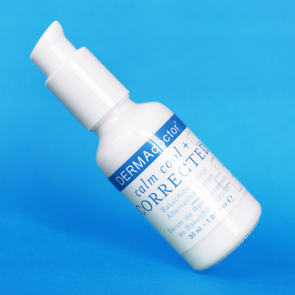 DERMAdoctor Calm Cool & Corrected Bakuchiol Retinol Alternative Serum for Sensitive, Dry, and Rosacea-Prone Skin 30ml