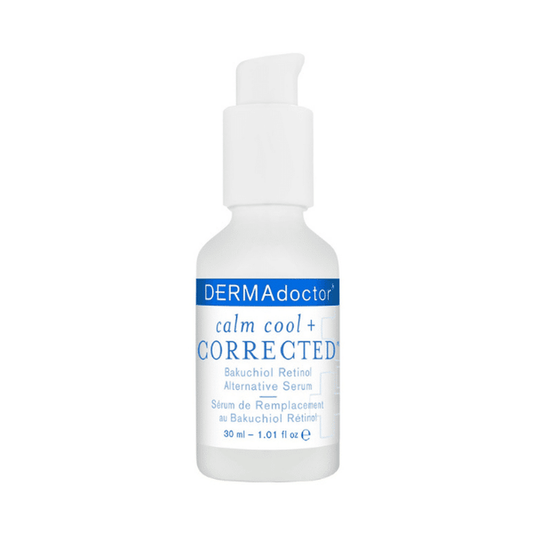 DERMAdoctor Calm Cool & Corrected Bakuchiol Retinol Alternative Serum for Sensitive, Dry, and Rosacea-Prone Skin 30ml