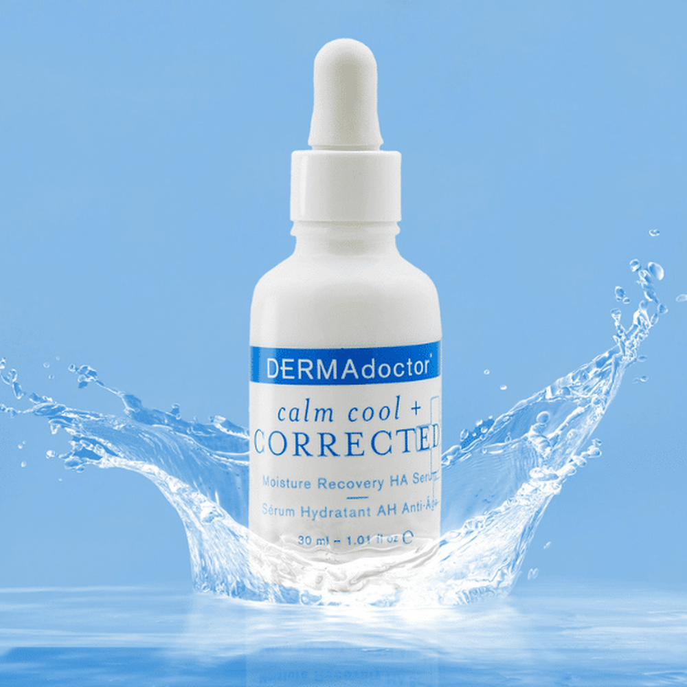 DERMAdoctor Calm Cool & Corrected Hyaluronic Acid Serum for Red, Irritated, and Eczema-Prone Skin 30ml