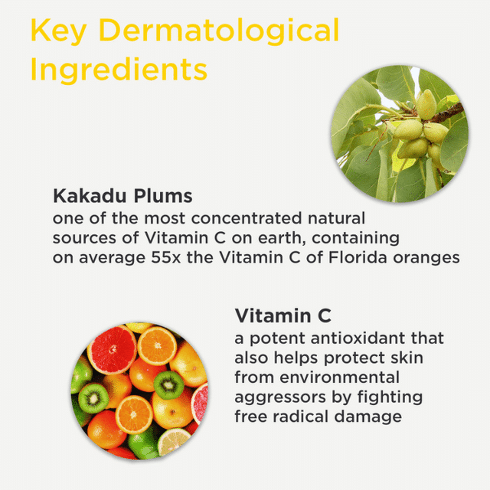 DERMAdoctor Kakadu C Vitamin C Brightening 3-in-1 Cleanser Toner & Make-up Remover for All Skin Types 210ml