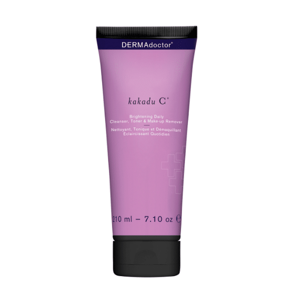 DERMAdoctor Kakadu C Vitamin C Brightening 3-in-1 Cleanser Toner & Make-up Remover for All Skin Types 210ml