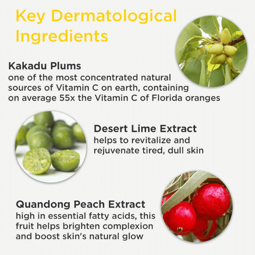 DERMAdoctor Kakadu C Vitamin C Moisturizing Face Cream for Dry Dull Skin 30ml