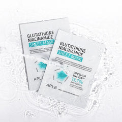 APLB - Glutathione Niacinamide Sheet Mask Set (10 Pcs)